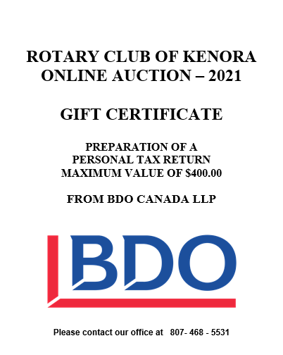 Item District 5550 Online Auction